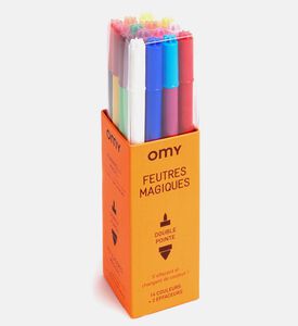 علبة أقلام سحرية مزدوجة الأطراف