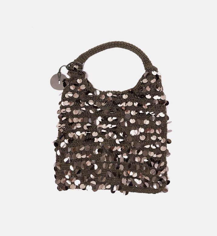 Sequin Mini Hobo Bag