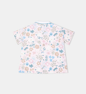 تيشيرت للبنات الصغيرات بطبعة