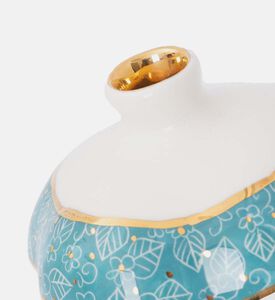 Noorena Evil Eye Gold Glazed Pomegranate Decorative, Gold, L, Packshot View