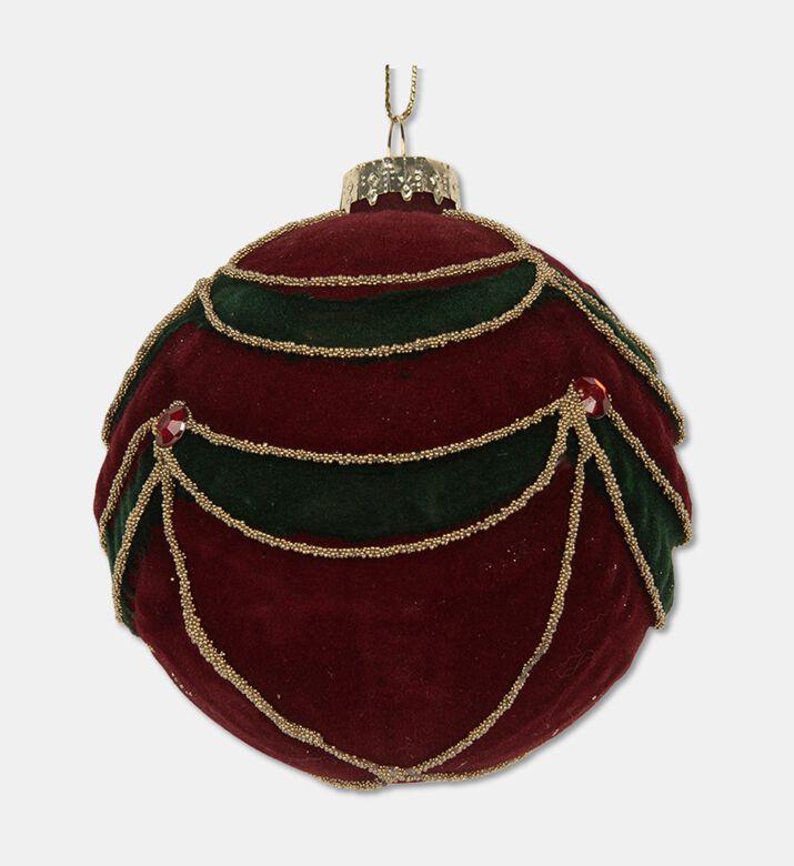 Clayre & Eef Christmas Ball 8x8 Cm, Packshot View