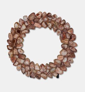 Home Deco and More Quartz Stones Frame Mirror, Packshot View