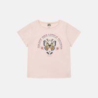 Cotton Butterfly-print T-shirt