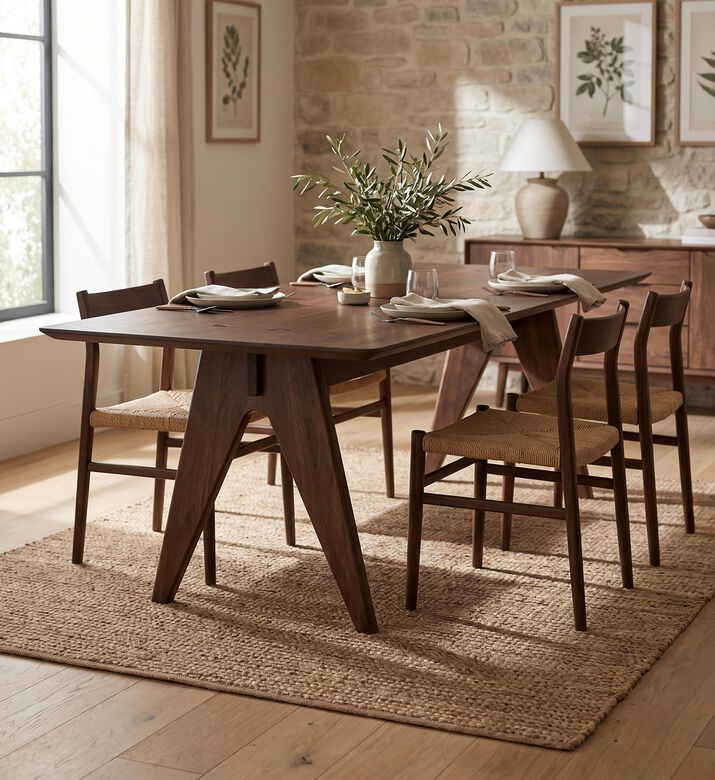 Versmissen Isoko Mindi Dining Table, Packshot View