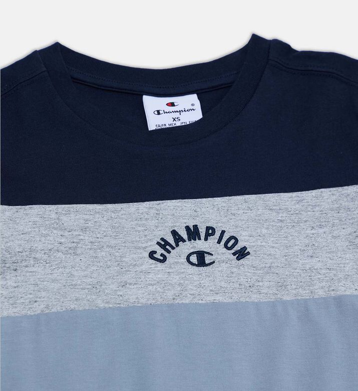 Champion Curved Logo-detail Color-block T-shirt, Packshot View