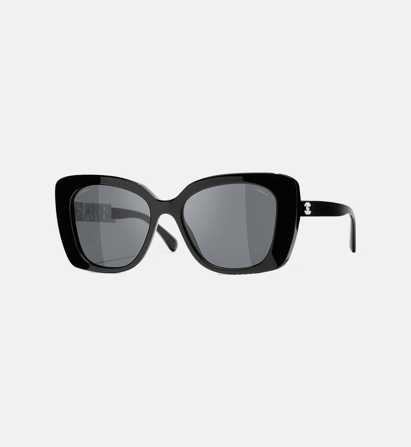 Crystal-embellished Square Sunglasses