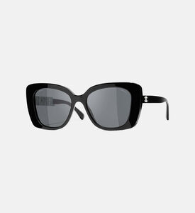 Crystal-embellished Square Sunglasses