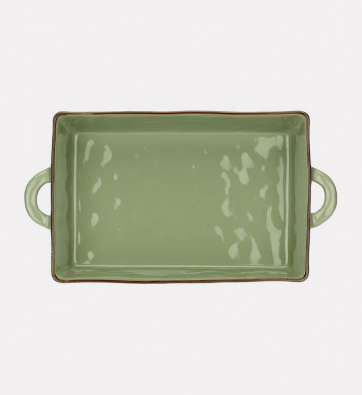 Thun Dish Concerto Verde Baking, Green, L, Packshot View