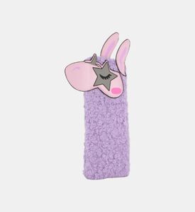Furry Lama-shape Pencil Case
