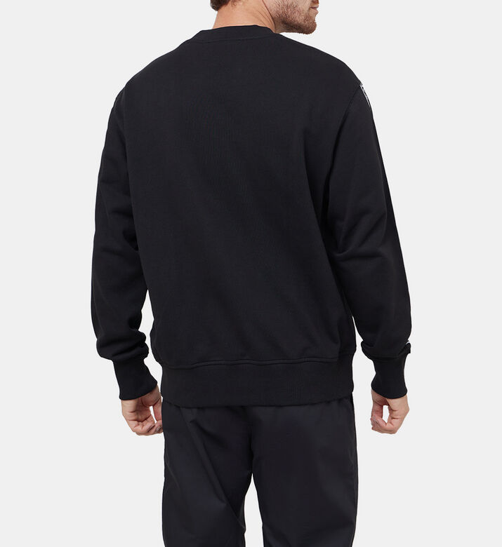 Logo Tape Cotton Sweatshirt Logo Tape Cotton Sweatshirt