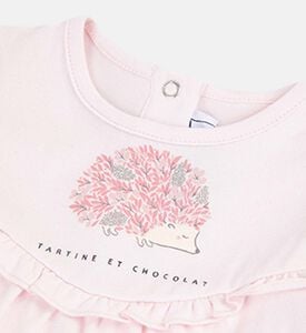 فستان بيبي بوكيه قطن رومانسي