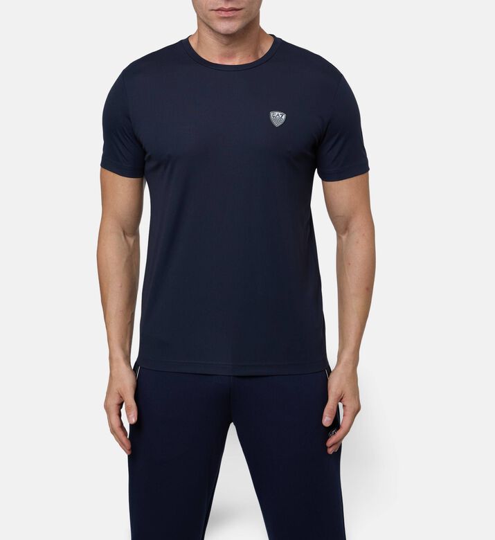 EA7 Core Shield T-shirt, Blue, L, Model View