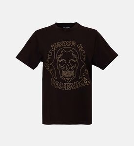 تيشيرت إدوين بياقة دائرية وأكمام قصيرة