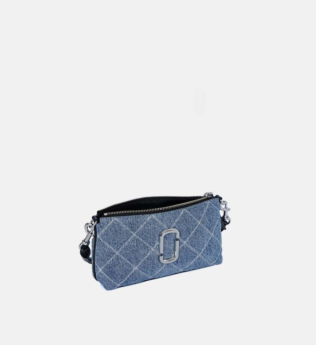 ショルダーバッグ・ポシェット MARC JACOBS THE QUILTED DENIM SNAPSHOT CONVERTIBLE SHOULDER Marc Jacobs Dual Quilted Denim Shoulder Bag | Neiman Marcus