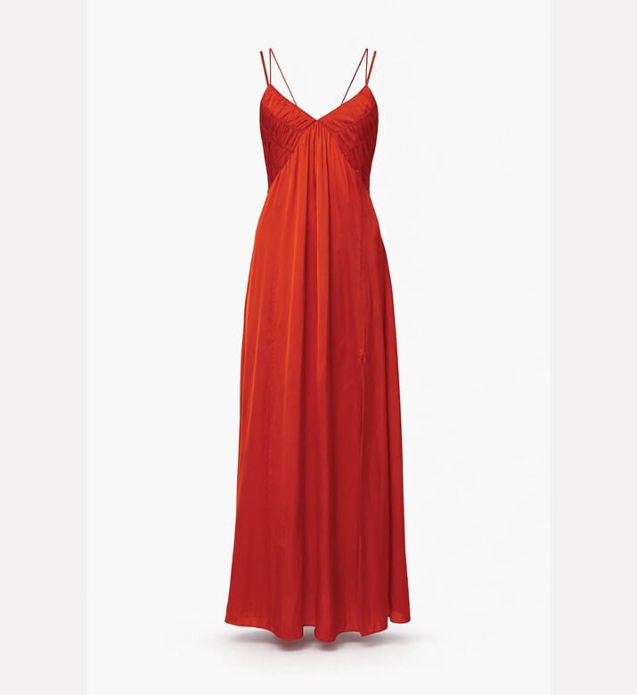 Zadig et Voltaire Rayonne V-neck Maxi Dress, Packshot View