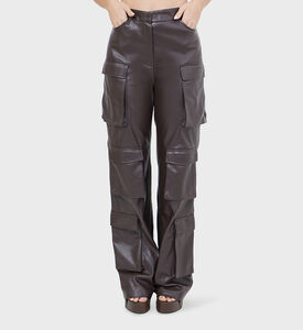 Wide-legged Vegan Cargo Pants