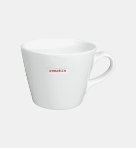 Bonjour Porcelain Bucket Mug - 13 X 10.4 X 8.4 Cm Bonjour Porcelain Bucket Mug - 13 X 10.4 X 8.4 Cm