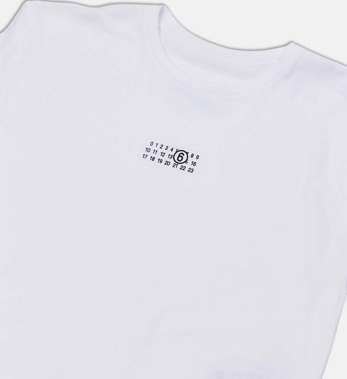 Numeric-print Short-sleeve T-shirt
