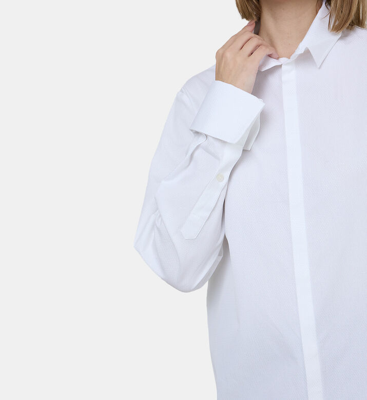 Long-sleeved Cotton Shirt