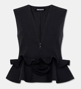 Rotate Floral-print Top, Packshot View