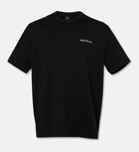 Paul Smith Embroidered Logo Oversized T-shirt, Black, Xl, Packshot View