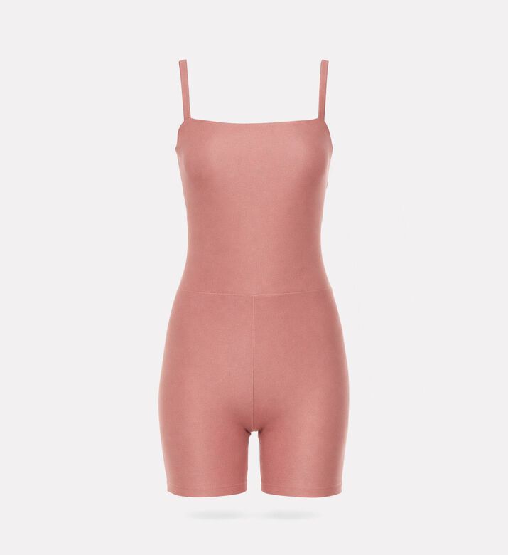 LIVE! Allure Adaptiv Jumpsuit Shorts, Dark-beige, L, Packshot View