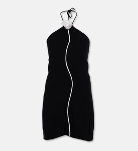 Farm Rio Flower Appliqu&eacute; Sleeveless Mini Dress, Packshot View