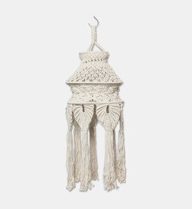 Home Deco and More Velue Natural Cotton Macrame Chandelier, Packshot View