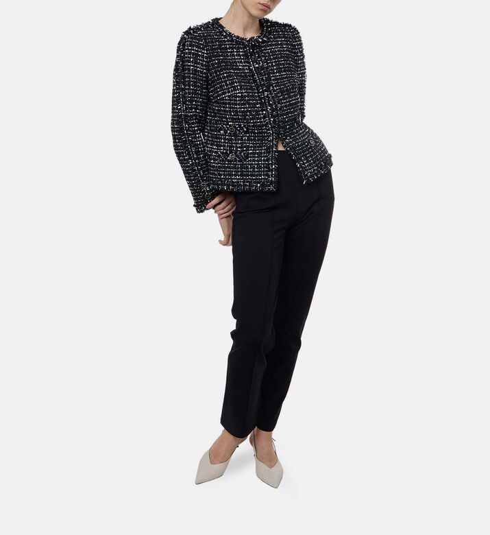 Weill Tweed Long-sleeve Jacket, Model View Weill Tweed Long-sleeve Jacket, Model View