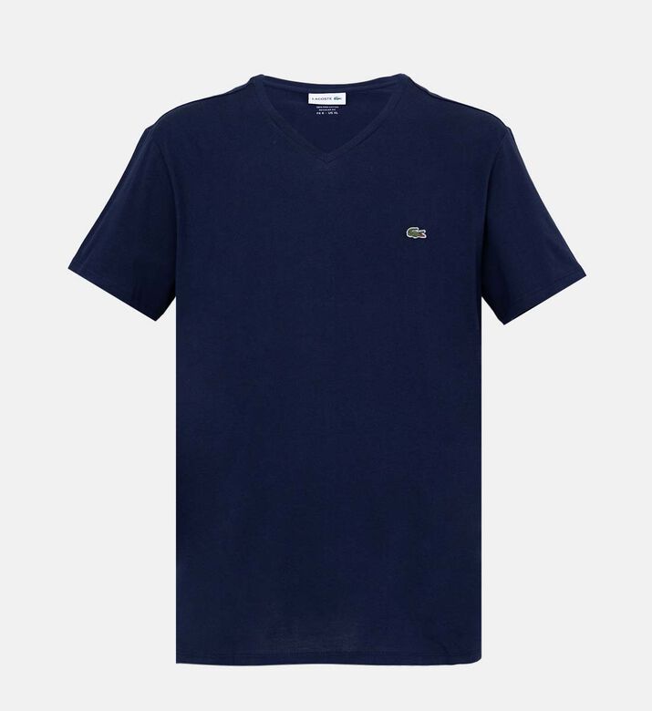 V-neck Pima Cotton Jersey T-shirt