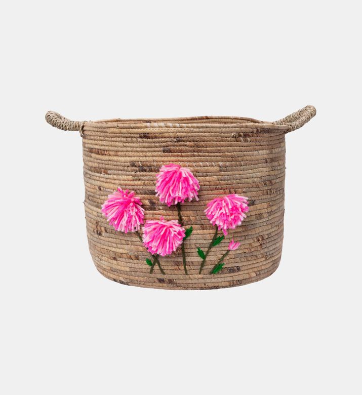 Home Deco and More Seagrass Floral Basket, Packshot View
