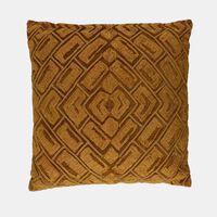 Maze Chennile Embroidered Cushion