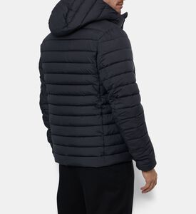 Save the Duck Puffy Long-sleeve Hooded Jacket, Black, Xl, Model View