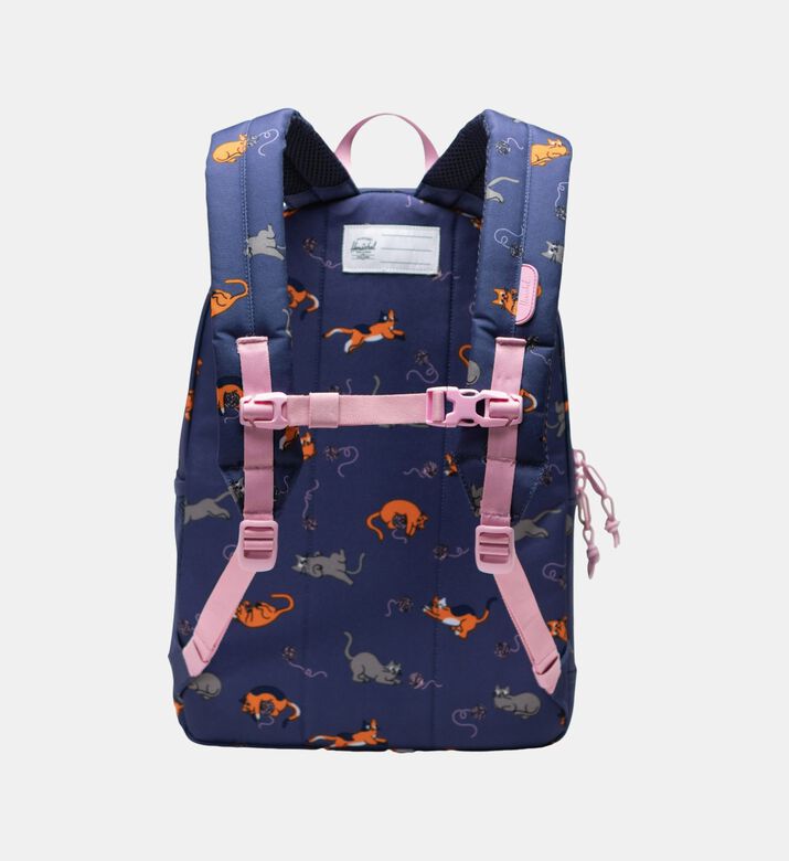 Grid Design Large Front Pocket Backpack