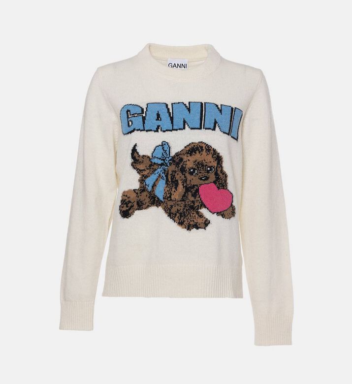 Ganni Sweater Love, Packshot View
