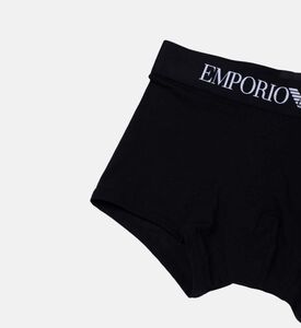Cotton Logo Print Trunks Cotton Logo Print Trunks