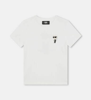 Boy Artwork Printed Cotton Shirt
