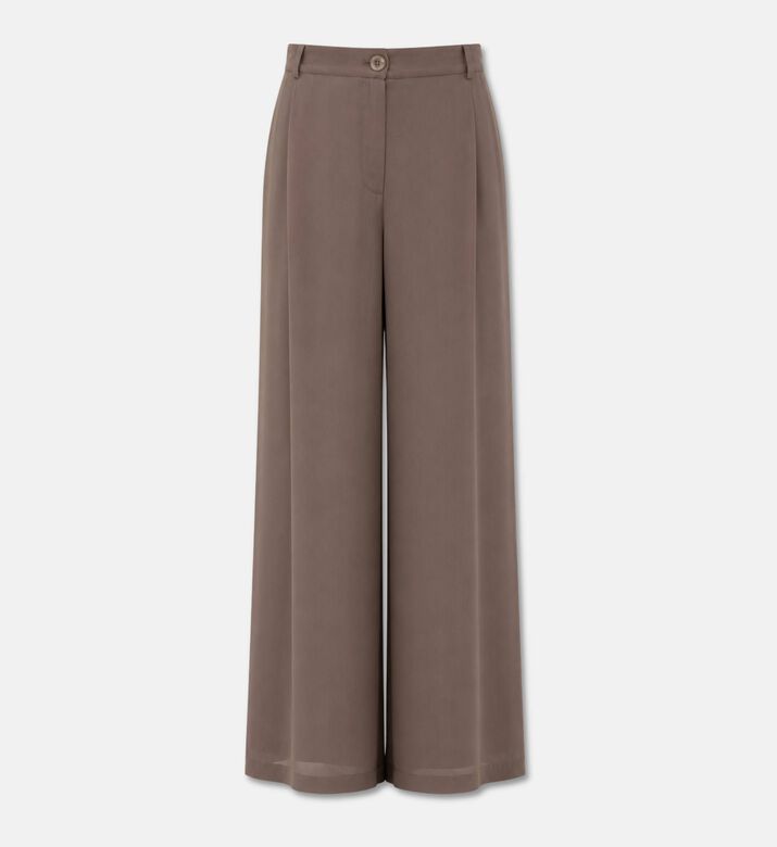 Luisa Spagnoli Fluid Wide-leg Trousers, Packshot View