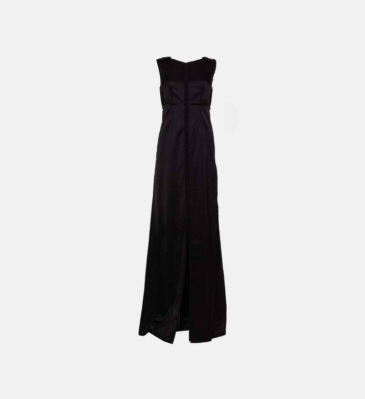 Sleeveless Maxi Flared Dress