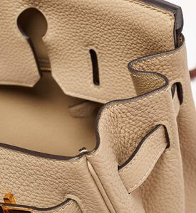 حقيبة بيركين 30 هرميس بلون ترينش بجلد توغو بتفاصيل بلون ذهبي مملوكة مس