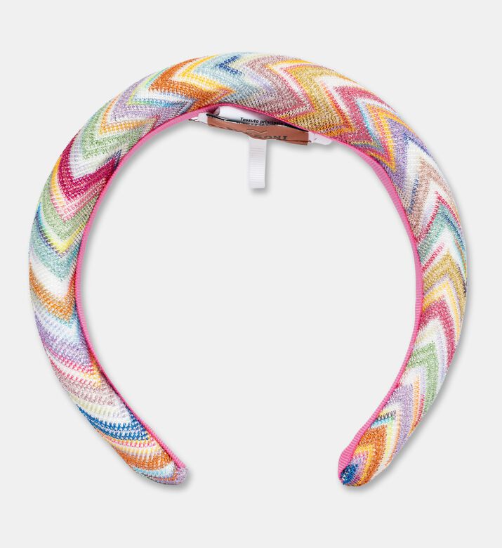 Missoni Multi Color Zig Zag-print Headband, Packshot View