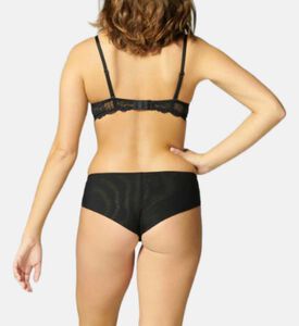 Shorty Semi-sheer Floral Lace Panties Shorty Semi-sheer Floral Lace Panties