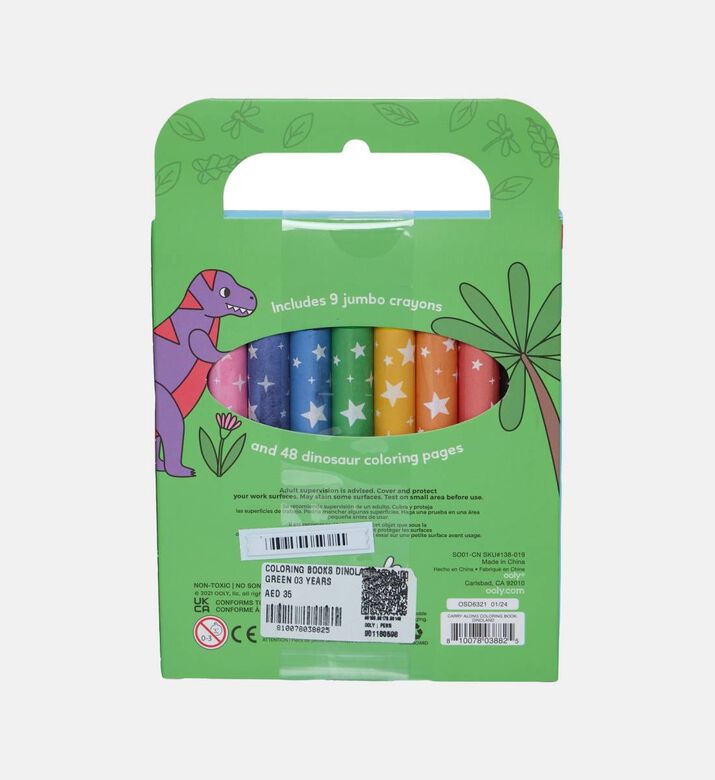 Carry Along Dinoland Coloring Book