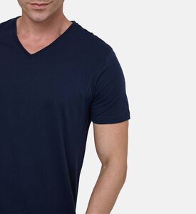 Cotton V-neck Short Sleeve T-shirt Cotton V-neck Short Sleeve T-shirt
