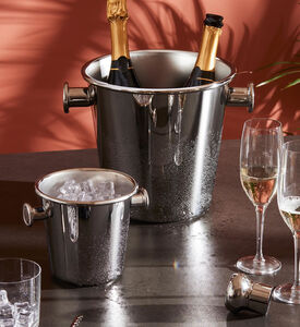 Stainless Steel Wine Cooler - 25 Cm Stainless Steel Wine Cooler - 25 Cm