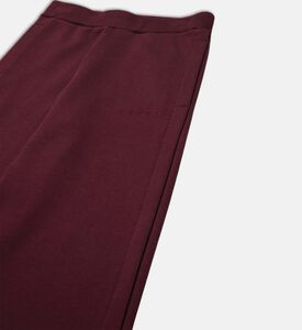 Wide-leg Flat Front Waistband Trousers