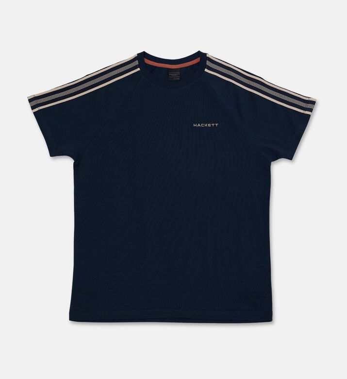 Hackett London Stripe-print Short-sleeve T-shirt, Packshot View