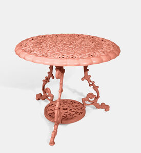 طاولة طعام غرايب حمراء بـ 4 كراسي 90 × 70 سم