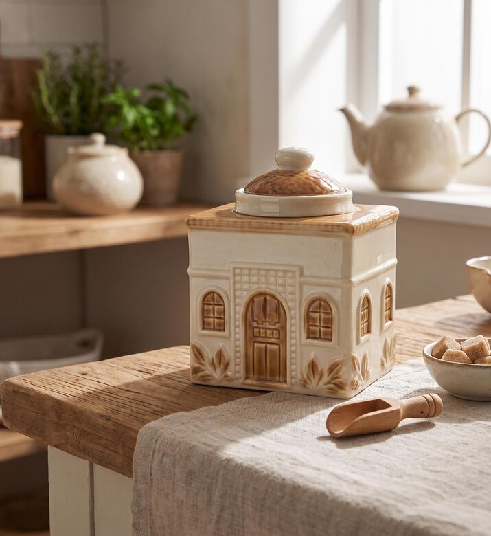 Tohfa Luxe Jouri Handmade Ceramic Jar, Model View
