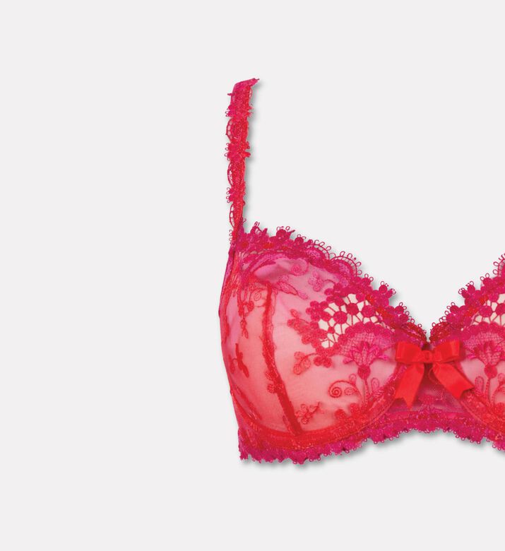 Simone Perele Floral Lace Balconette Bra, Packshot View